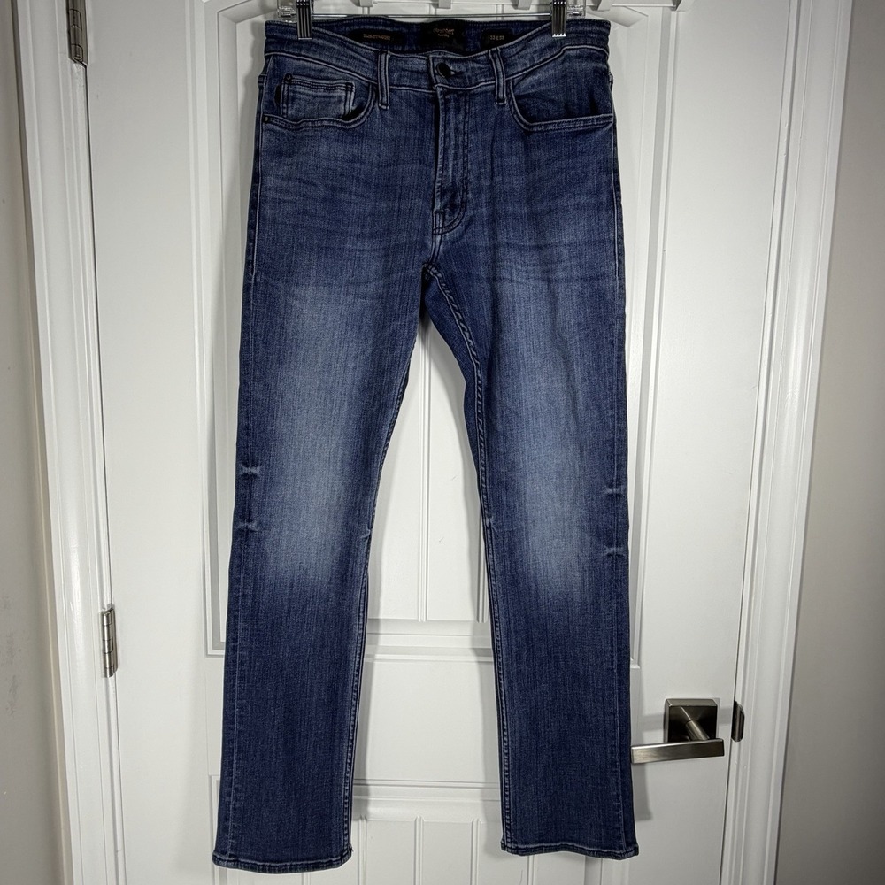 Outpost Makers Slim Straight Stretch Jeans Men's 33x32 Medium Wash